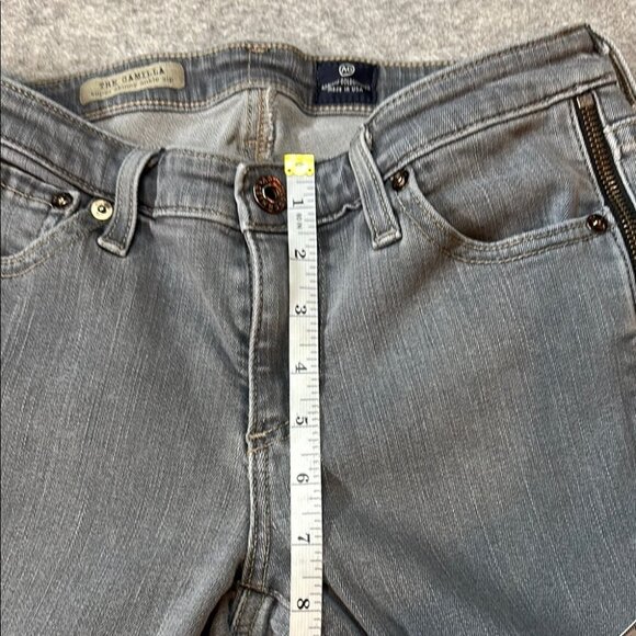 AG The Camila Super Skinny Jeans – Size 27R | Distressed Gray 👖 - Picture 13 of 16